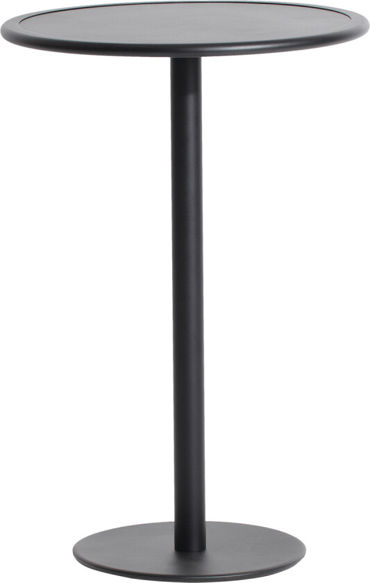 Week-End Round Bistro Table, Black