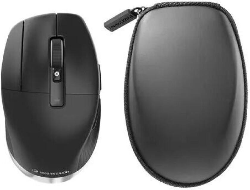 3dconnexion 3dx Cadmouse Pro Wireless Left Trådløs 7,200dpi Mus Svart