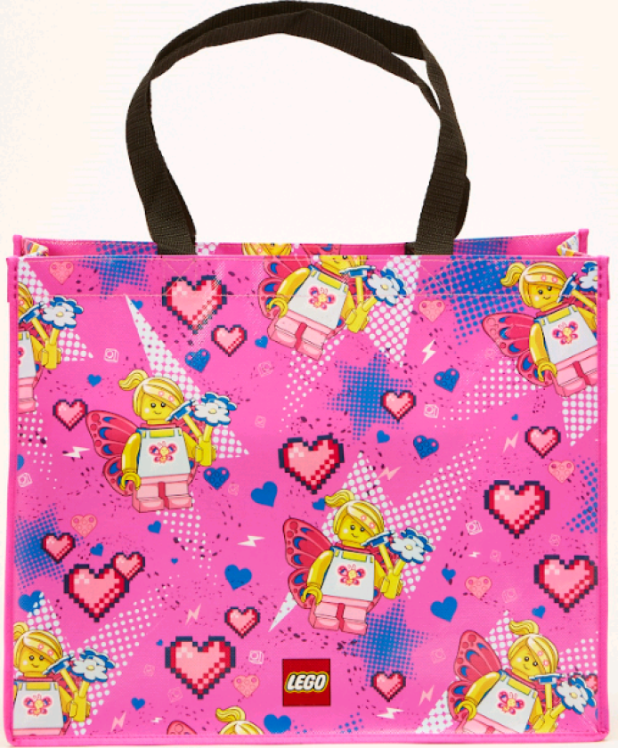 Bilde av LEGO - Character Tote bag (20 L) - Butterfly Girl (4011095-ST0461-850I)