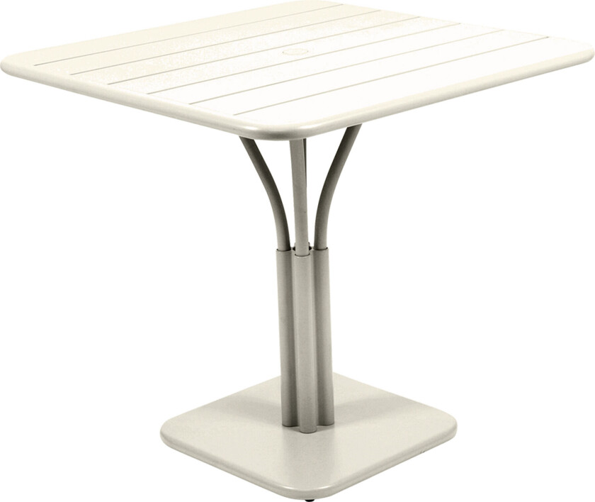 Luxembourg Pedestal Table 80x80 cm Clay Grey A5