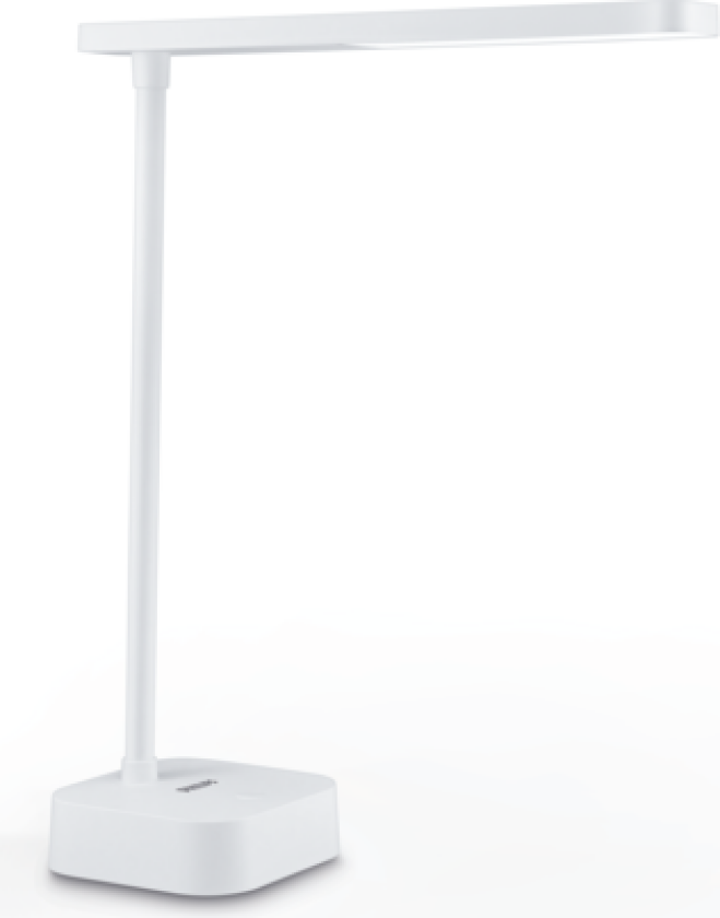 Tilpa Bordlampe 5W 5000K, usb-lading, hvit