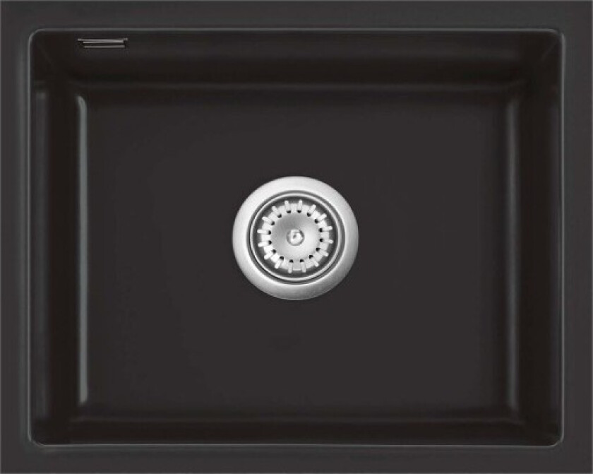 Mera 50U kjøkkenvask, 55,1x44,1 cm, sort