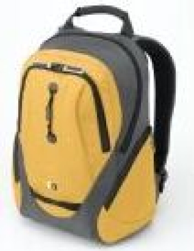 Lightweight Sport Backpack Gray/Yellow, Laptop-ryggsekk, 39,1 cm (15.4)