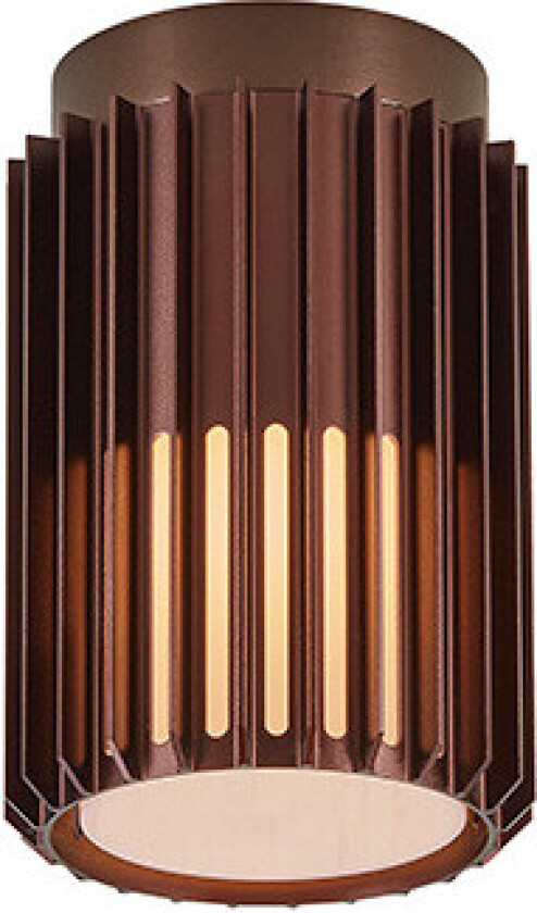 - Aludra Utendørs Taklampe Seaside Brown Metallic