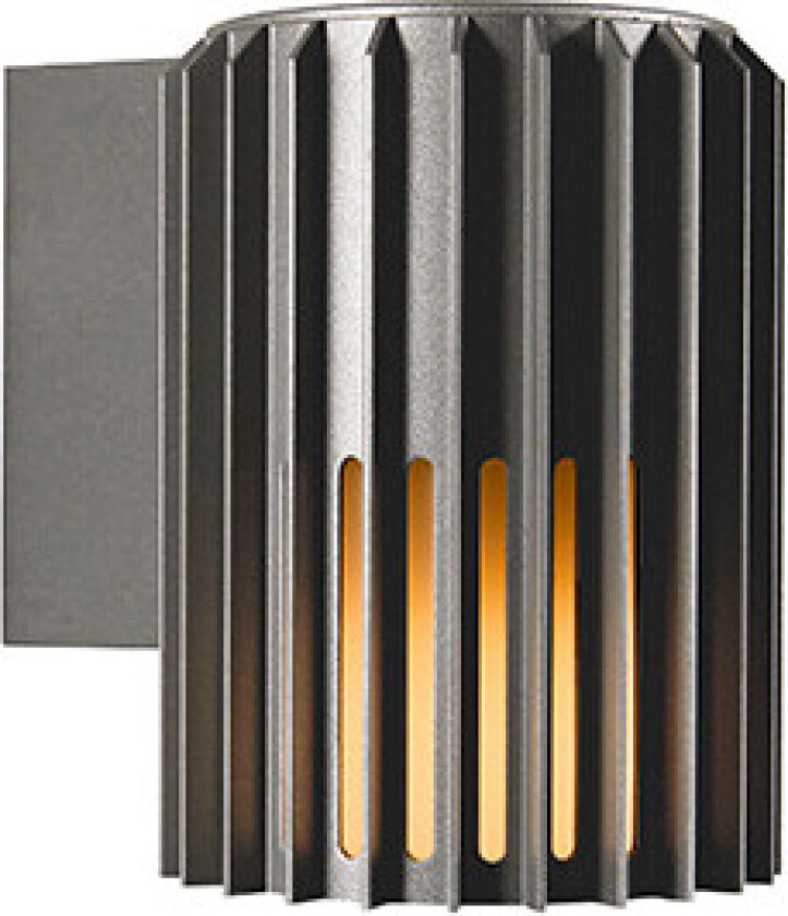 Aludra Utendørs Vegglampe Seaside Anthracite