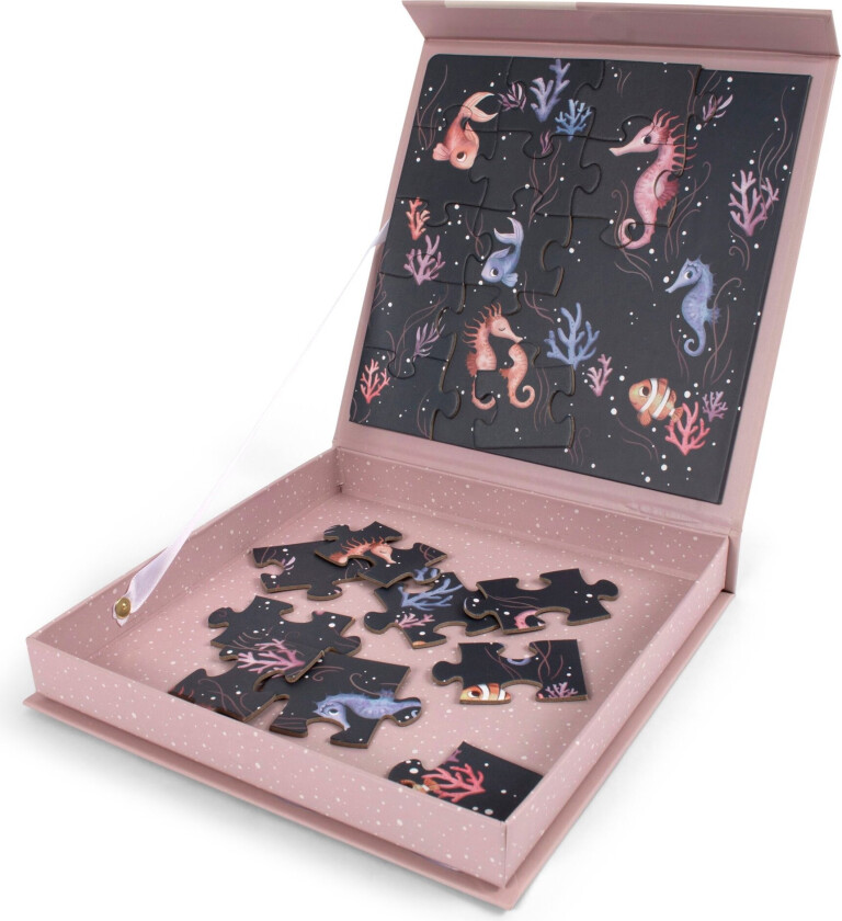 FILIBABBA - Magnetic games - Seahorse puzzle - (FI-03042)