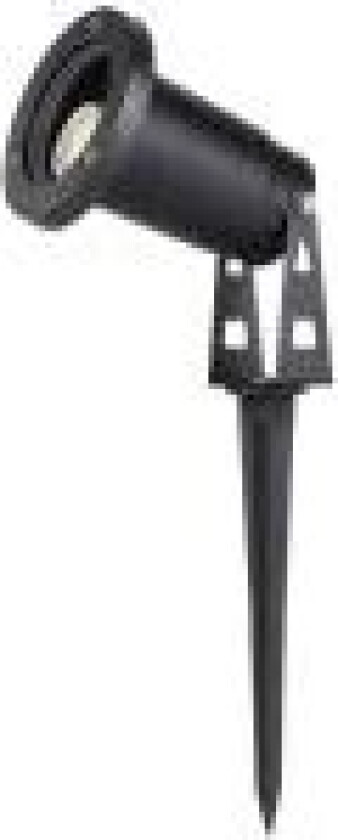 10372 VT-1119 Haveprojektør GU10 Sort