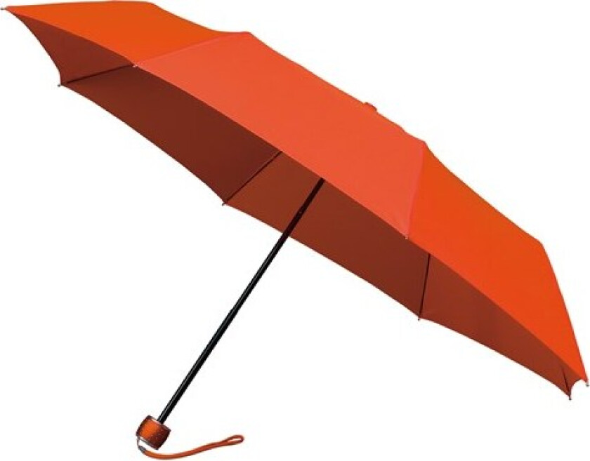 Windproof Umbrella - 100 cm - Foldable - Hand opening - Orange