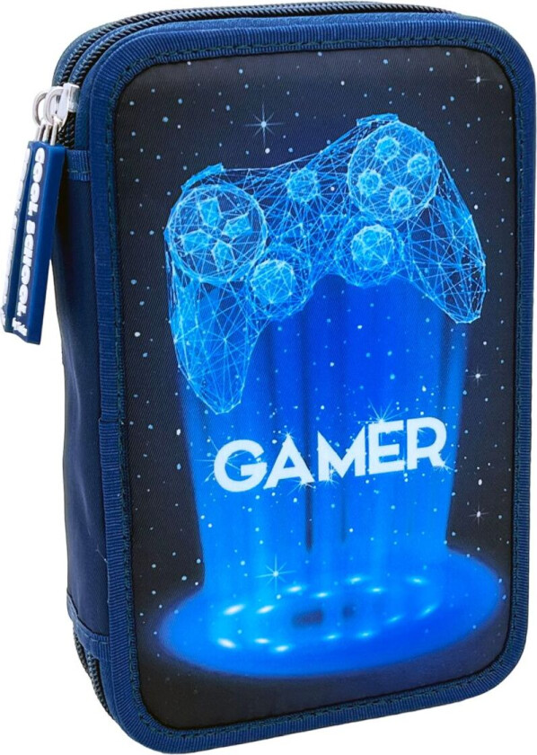 Bilde av - Double Pencil Case - Space Gamer (8-804204)