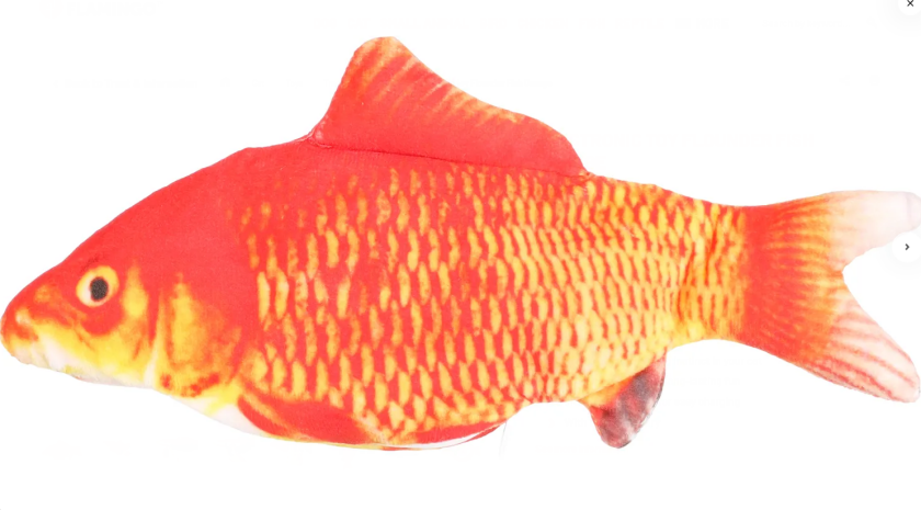 Flamingo - Cat toy, Flounder electric fish, orange - (540058517707)
