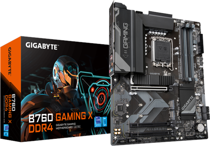 B760 GAMING X DDR4 Hovedkort - Intel B760 - Intel LGA1700 socket - DDR4 RAM - ATX