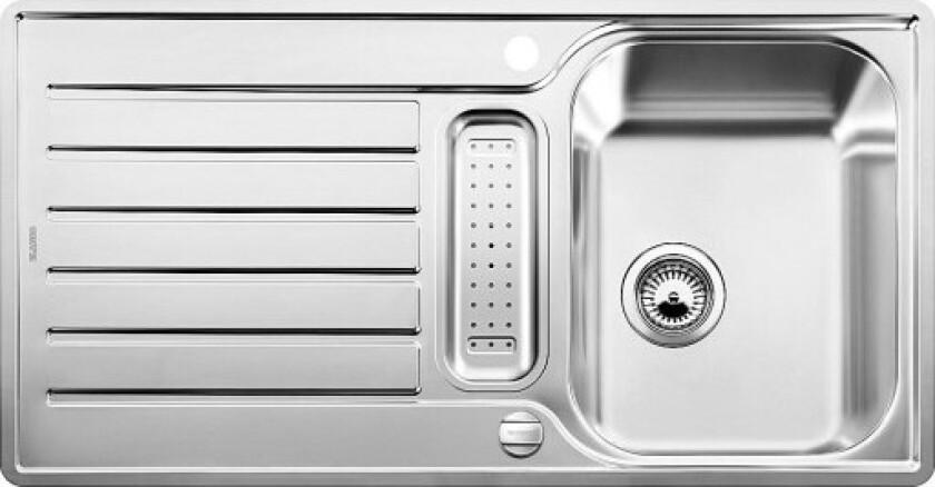 Lantos 5S-IF MX kjøkkenvask, 94x49 cm, rustfritt stål