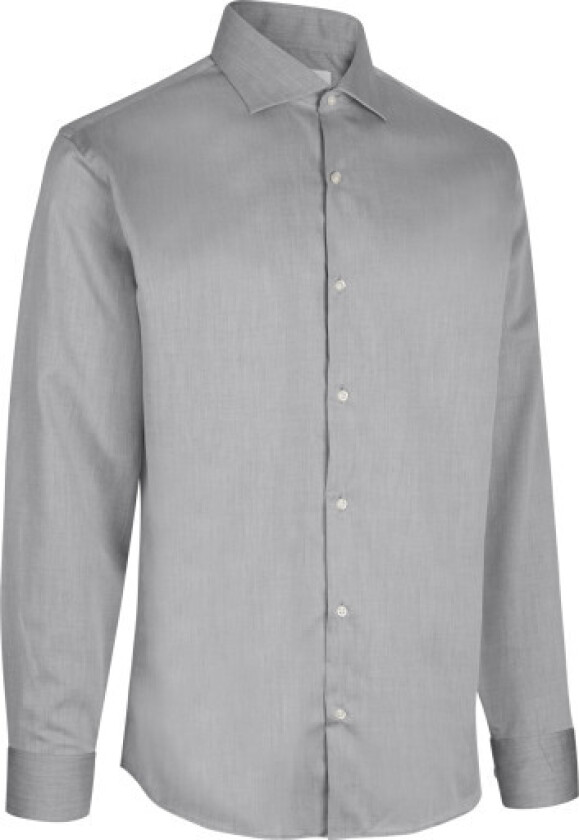 Skjorte moderne passform sølv xl