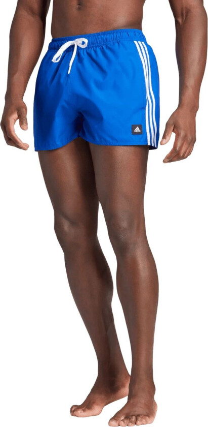 adidas 3-Stripes CLX Very-Short-Length Swim Shorts, badeshortst, herre Team Royal Blue/whit