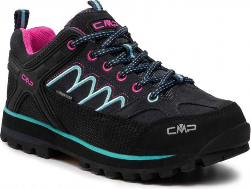 Cmp Moon Low Wmn Vibram Trekking Wp Antracite Antracite female 38