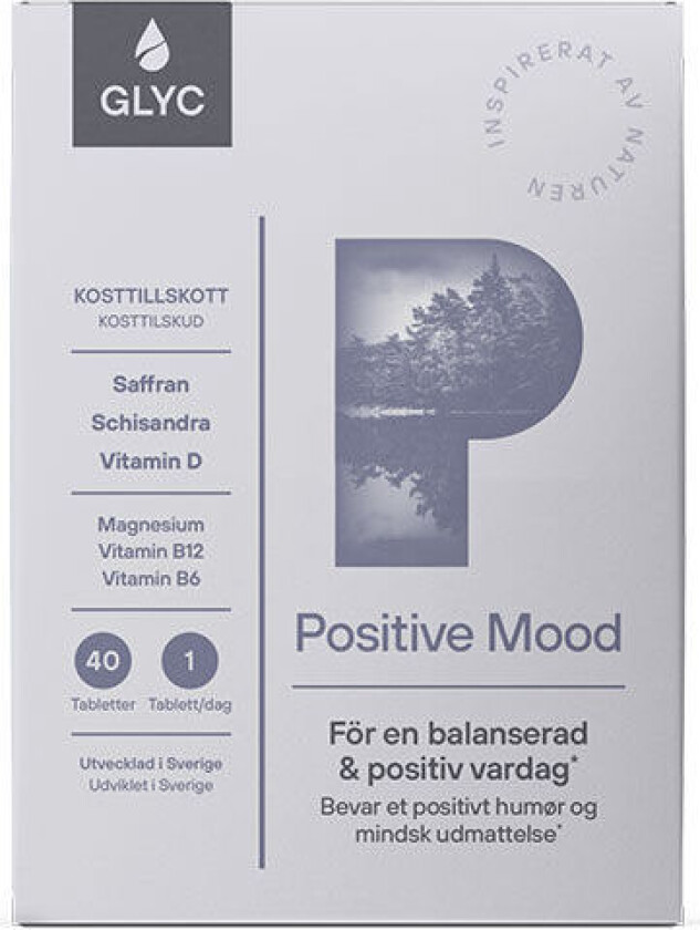 positiv stemning - 40 Tabletter