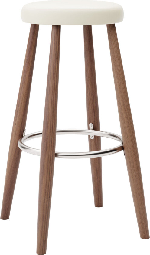 Ch56 High Stool, Oljad Valnöt, Lädergrupp B Thor - 300