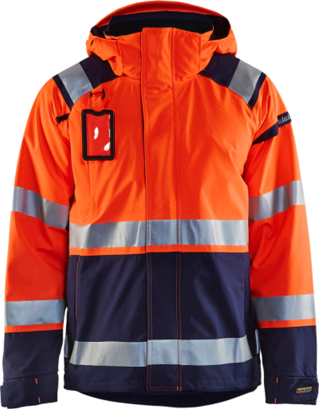 High vis shelljakke oransje/mari