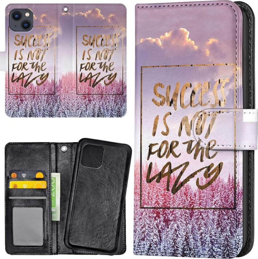 iPhone 14 - Lommebok Deksel Success Not Lazy