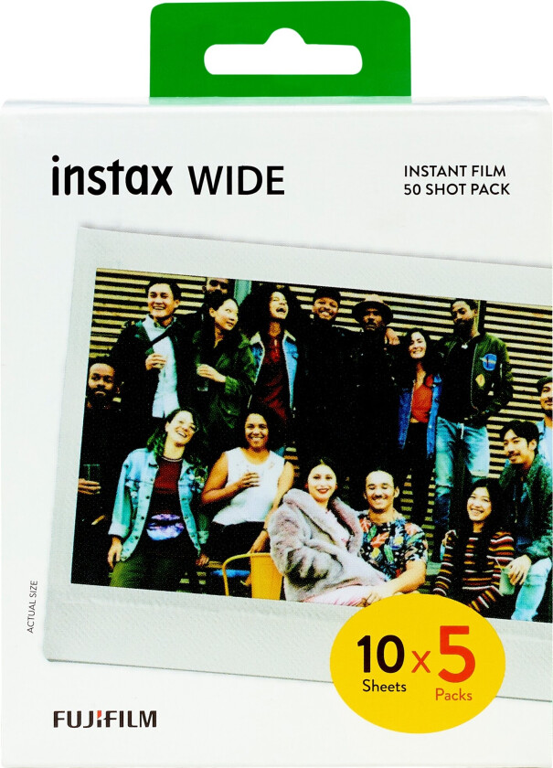 Instax Wide fotoark (50-pakning)