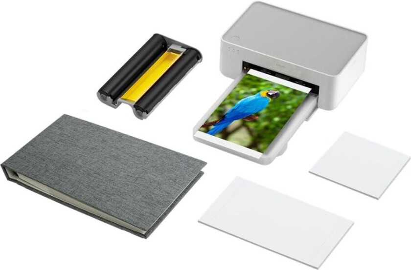 Instant Photo Printer 1S Set Fotoskriver - Farge - Fargesublimering