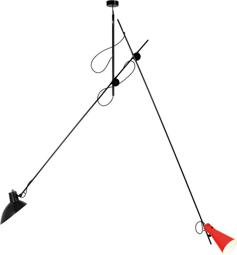 VV Cinquanta Suspension Black / Red