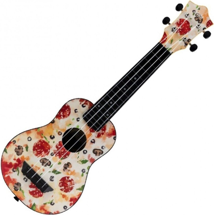 TUS-40 Travel Soprano Ukulele Pizza