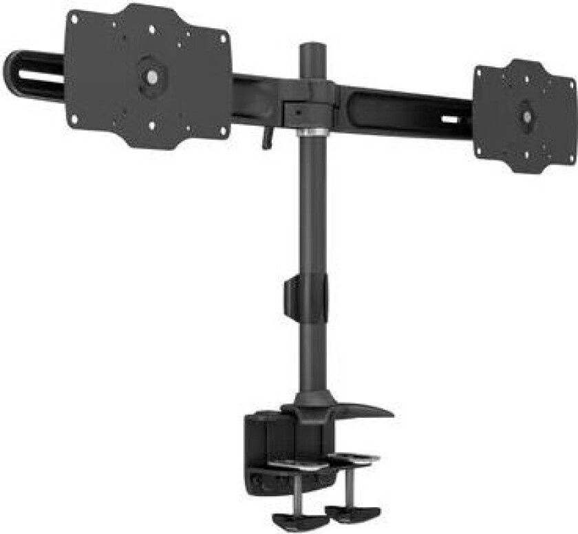 M Vesa Skjermstativ Dual Desk Clamp 24"–32"