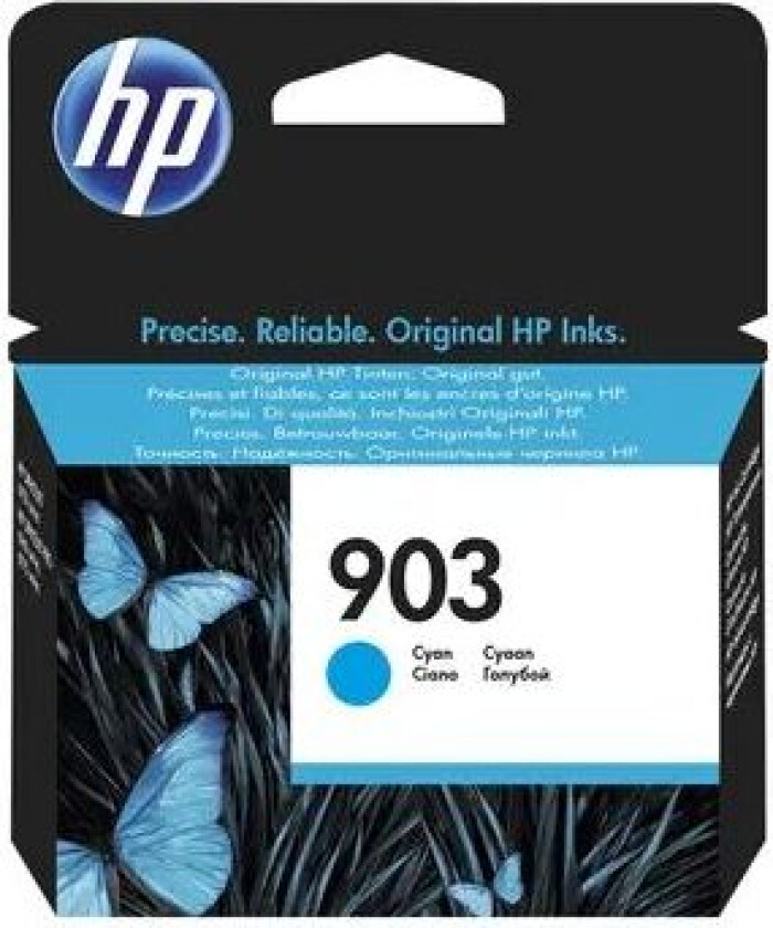 Hp Blekk Cyan No.903