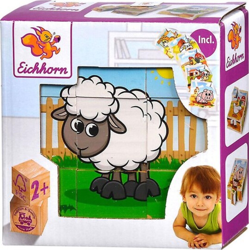 Wooden Block Puzzle Farm Tre
