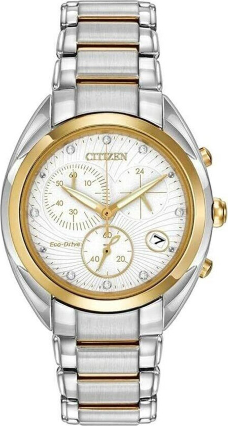 FB1394-52A - Dameklokke med Eco-drive, safirglass og 5ATM vanntetthet - Kvarts - Sølv - Dameklokker - Rustfritt stål - Safir