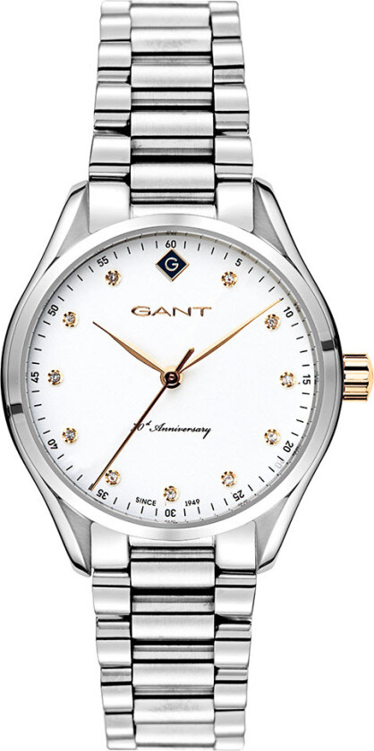 70th Anniversary Edition G129007 - Kvarts - Sølv - Dameklokker - Rustfritt stål - ledd m/pin - Mineral