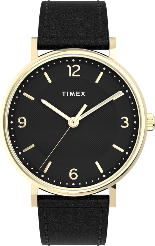 Southview TW2U67600 - Kvarts - Gull - Herreklokker - Skinn - Mineral
