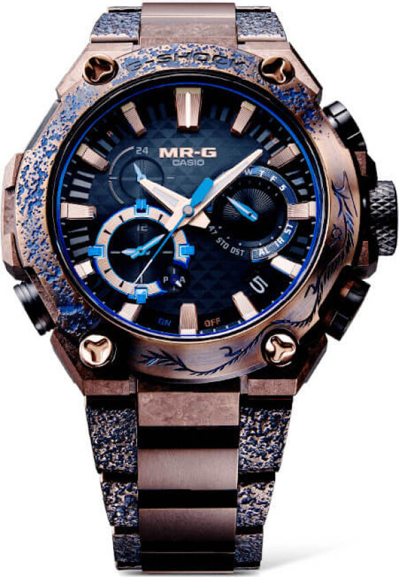 G-Shock Syougeki-Maru Limited Edition MRG-B2000SH-5ADR - Kvarts - Kobber - Herreklokker - Titanium - Safir