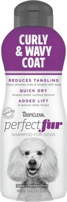 Bilde av Perfect Fur Curly and Wavy Coat Shampoo 473 ml