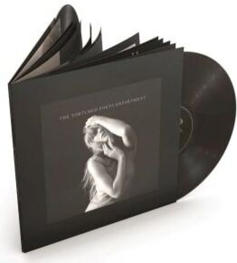 Taylor Swift - The Tortured Poets Department - IMPORT, Charcoal Vinyl