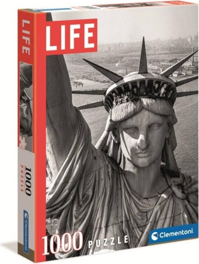 Puslespill 1000 Life Statue Liberty