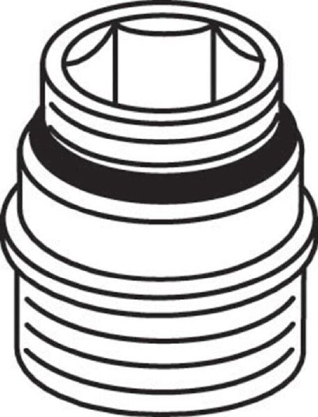 178785V Utløpsnippel for Nova blandebatterier