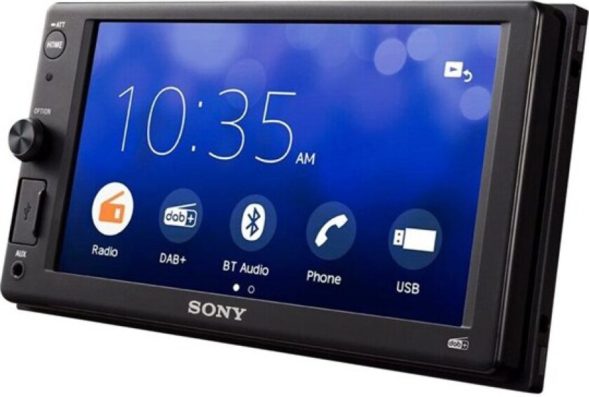 XAV-1550D - Digital receiver - display - 6.2 - berøringsskjerm - enhet i instrumentbordet - Double-DIN - 55 watt x 4