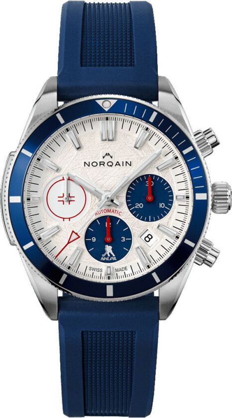 Adventure Sport Chrono NHLPA Special Edition NPA1201A2IC/I121/15AR.18S - Automatisk - Sølv - Herreklokker - Silikon - Safir