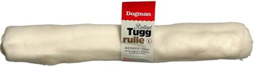 Dogman Tyggerulle Hvit 30cm