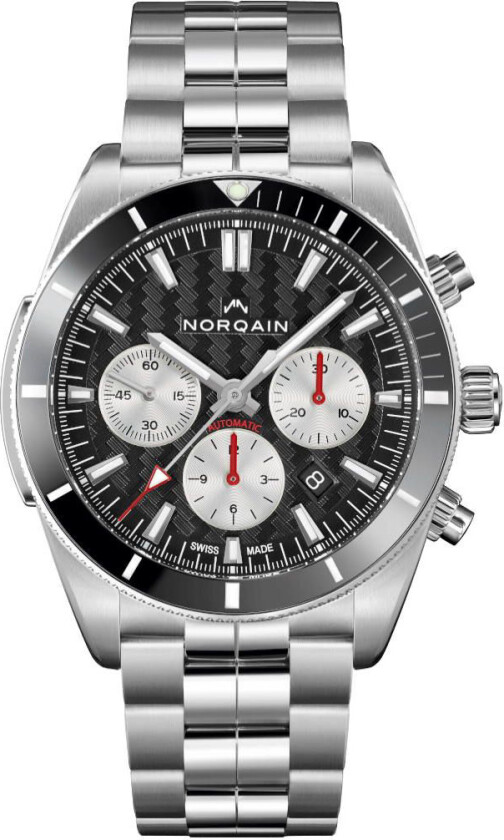Adventure Sport Chrono 44mm N1200C21C/B121/101SC - Automatisk - Sølv - Herreklokker - Rustfritt stål - ledd m/pin - Safir