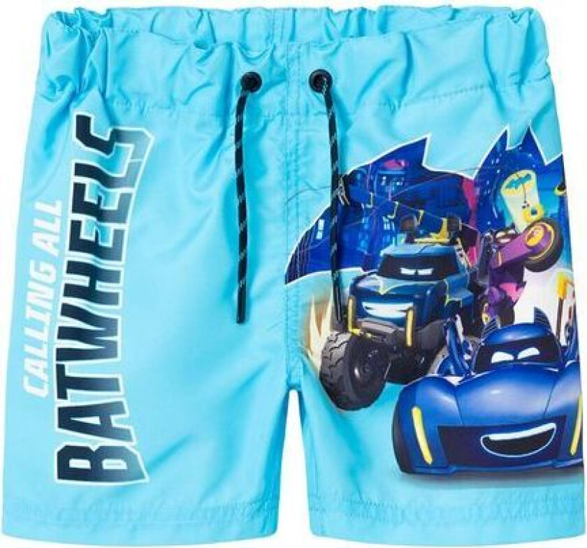 Name It Micco Batwheels Badeshorts, Bluefish