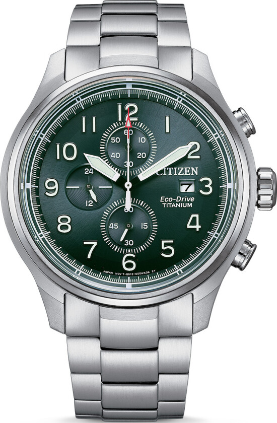 Chronograph Super Titanium CA0810-88X - Kvarts - Sølv - Herreklokker - Titanium - Safir