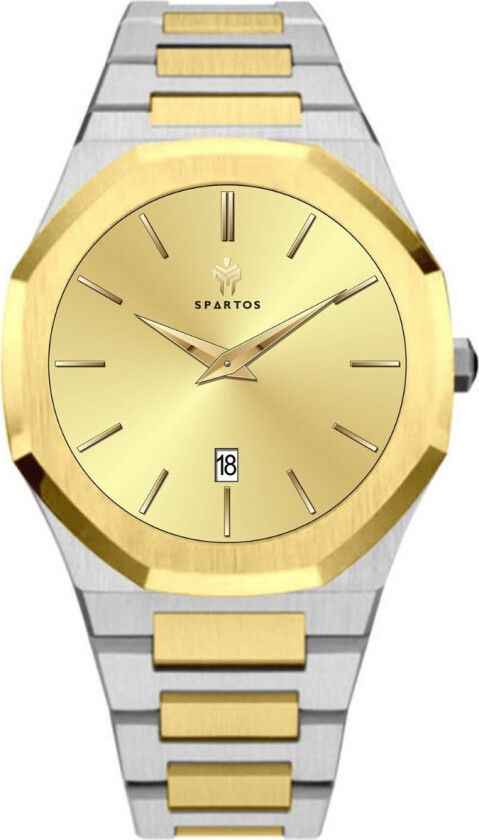 FX Ultra-Thin 40mm Sapphire SPW8202 - Kvarts - Gull - Herreklokker - Rustfritt stål - ledd m/pin - Safir
