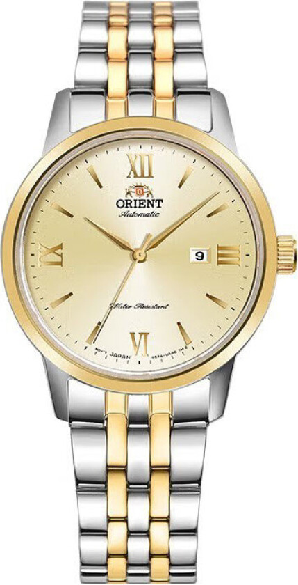 Symphony IV Lady Automatic RA-NR2001G - Automatisk - Gull Sølv - Dameklokker - Rustfritt stål - ledd m/pin - Safir