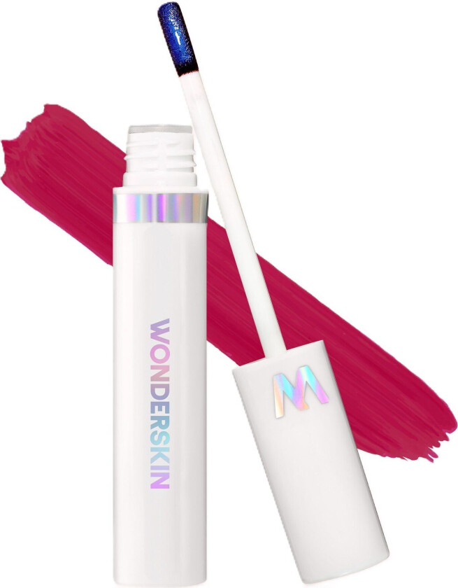 Bilde av Wonderskin Wonder blading lip stain & go Darling (bright plum)