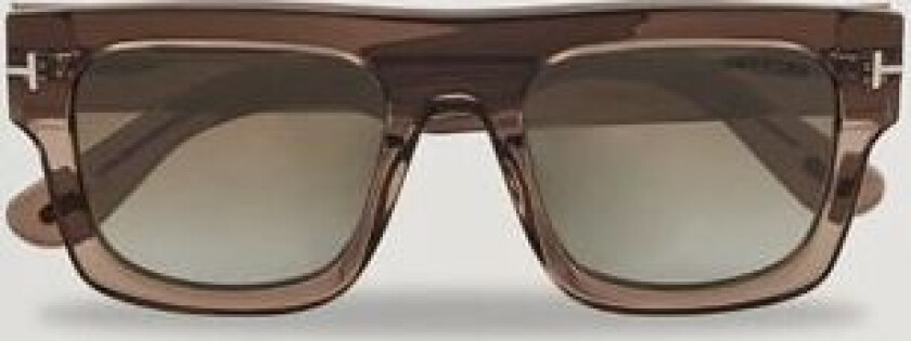 Tom Ford Fausto FT0711 Sunglasses Brown/Green