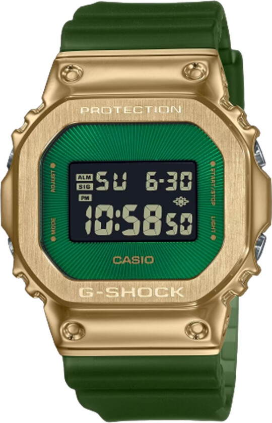 G-Shock GM-5600CL-3ER - Digital - Gull - Herreklokker - Resinledd - Mineral