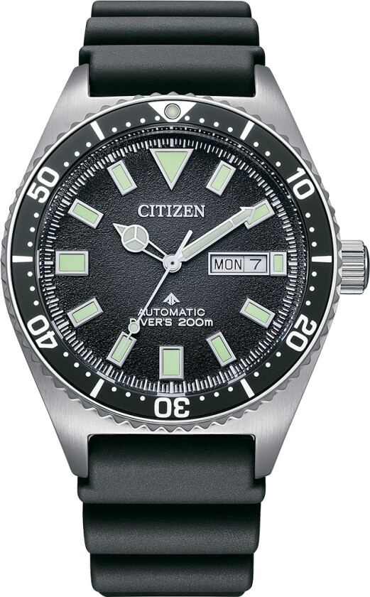 Promaster Diver Automatic NY0120-01E - Automatisk - Sølv - Herreklokker - Silikon - Mineral
